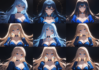 Prefect illustrious XL v3 - 背景やキャラクターの周辺にキラキラした光を入れるプロンプト:画像9