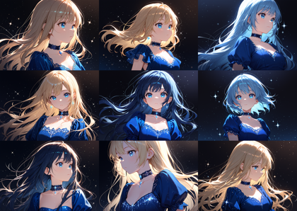 Squizoid v3.0 - 背景やキャラクターの周辺にキラキラした光を入れるプロンプト:画像41