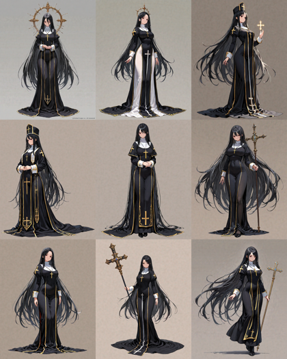 Nova Anime XL v11.0 - 髪の毛の長さを表現するプロンプト、画像生成結果:画像6