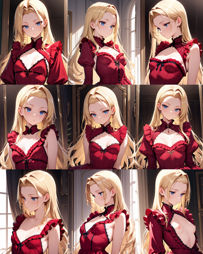 JANKU v5 - 髪の毛を左右に分けるヘアスタイルを表現するプロンプト、画像生成結果:画像15