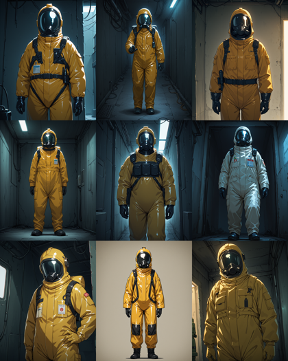 boleromix v7.00 - 化学防護服、生物防護服を表現するプロンプト、画像生成結果:画像9