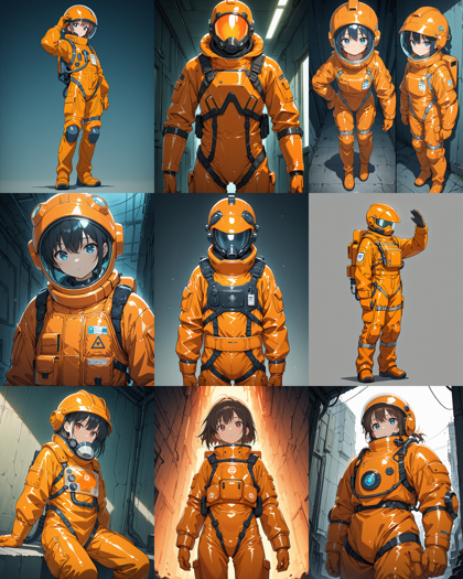 boleromix v7.00 - 化学防護服、生物防護服を表現するプロンプト、画像生成結果:画像14