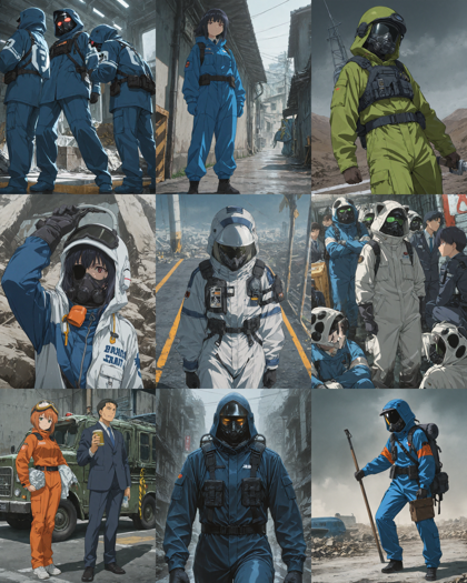 Unholy Desire Mix - Sinister v6.0 - 化学防護服、生物防護服を表現するプロンプト、画像生成結果:画像8