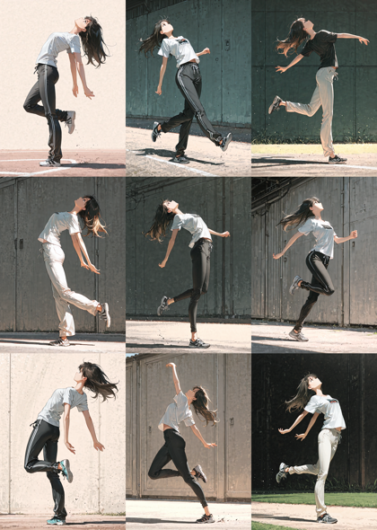 Nova Flat XL v8.0 - 踵で着地、接地しているポーズを表現するプロンプト、画像生成結果:画像4