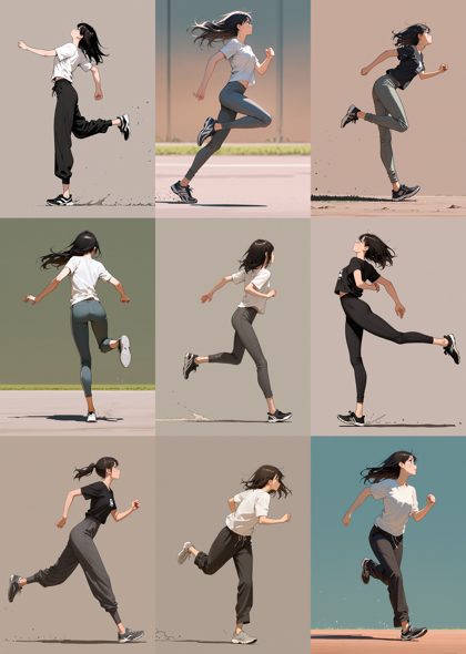 TSRMix v5.0 - 踵で着地、接地しているポーズを表現するプロンプト、画像生成結果:画像32