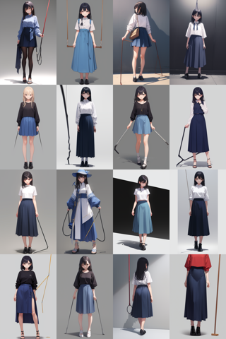 Hassaku v1.3 - 胸下まであるスカートを描画するプロンプト:画像58