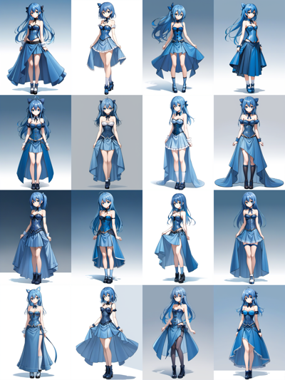 Reproduction | SDXL v8.7 - 胸下まであるスカートを描画するプロンプト:画像7