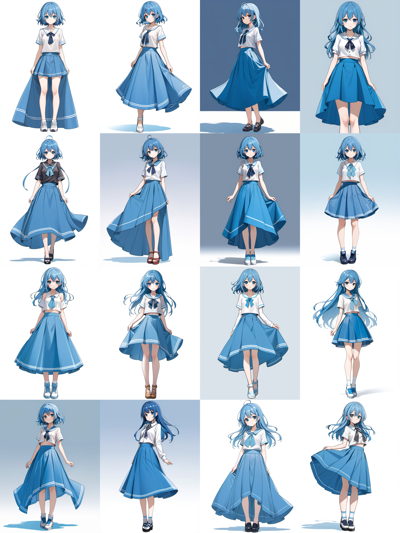 Reproduction | SDXL v8.7 - 胸下まであるスカートを描画するプロンプト:画像27