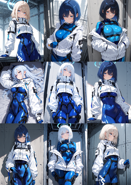 AlcAI - AnimeHaven Awakening - v30 - 腰、太もも、下半身にベルトをしているコスチュームを表現するプロンプト、画像生成結果:画像4