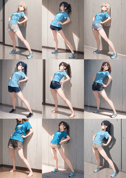 Prefect Illustrious v3 - 腰を前に突き出すポーズのプロンプト、画像生成結果:画像11
