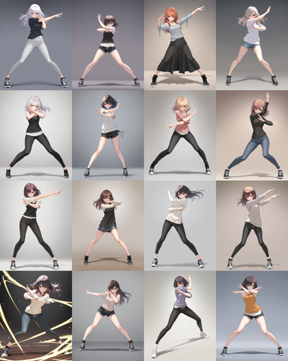 T-illunai3 v6 - 「じゃーん！こちらです！」のポーズのプロンプト、画像生成結果:画像39