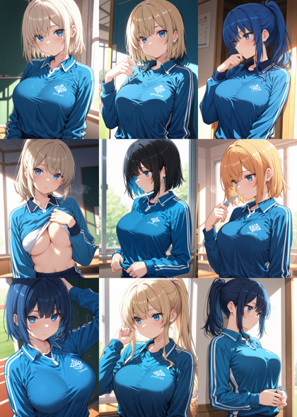 HakushiMix v1.41 - ジャージのプロンプト:画像7