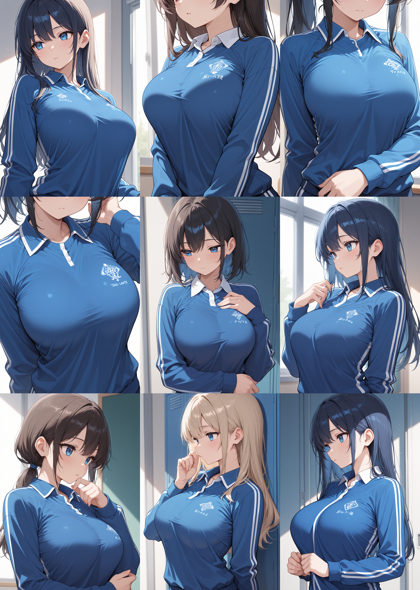 Nova Anime XL v14.0 - ジャージのプロンプト:画像5