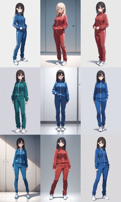 Nova Anime XL v7.0 - ジャージのプロンプト:画像2