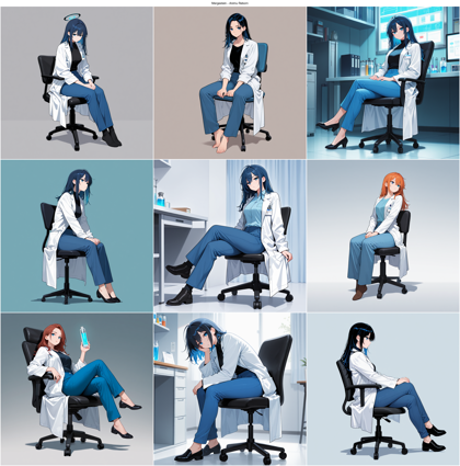 Mergestein - Animu Reborn - 白衣を表現するプロンプト、画像生成結果:画像11