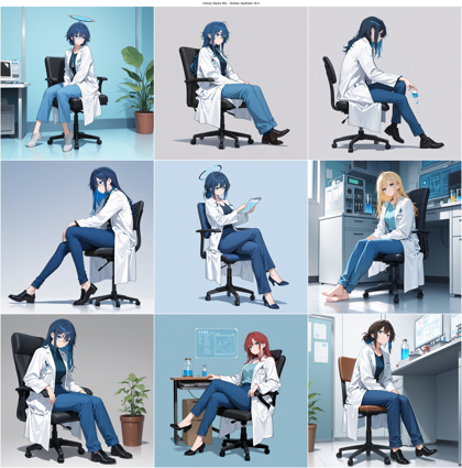 Unholy Desire Mix - Sinister Aesthetic v8.0 - 白衣を表現するプロンプト、画像生成結果:画像6