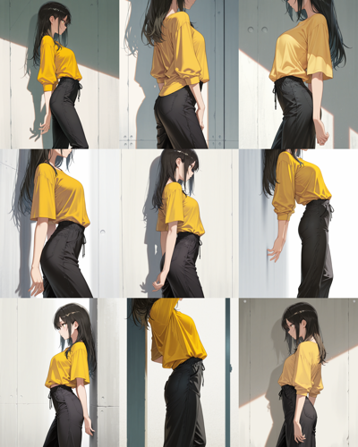 Nova Anime XL v12.0 - 体を反らせるポーズのプロンプト:画像10