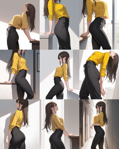 Prefect Illustrious v3 - 体を反らせるポーズのプロンプト:画像7