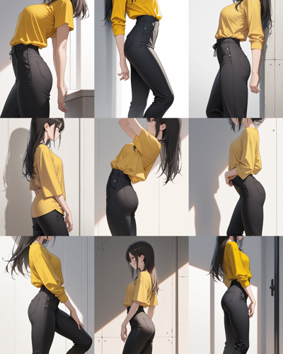 Prefect Illustrious v3 - 体を反らせるポーズのプロンプト:画像11