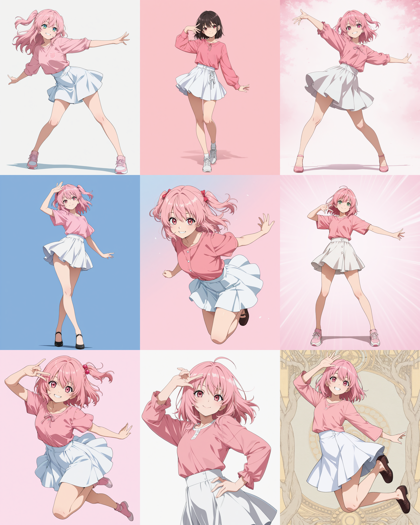 Unholy Desire Mix - Sinister v7.0 - キャラクターの線を細い線、均一な線で生成するプロンプトと設定、画像生成結果:画像9