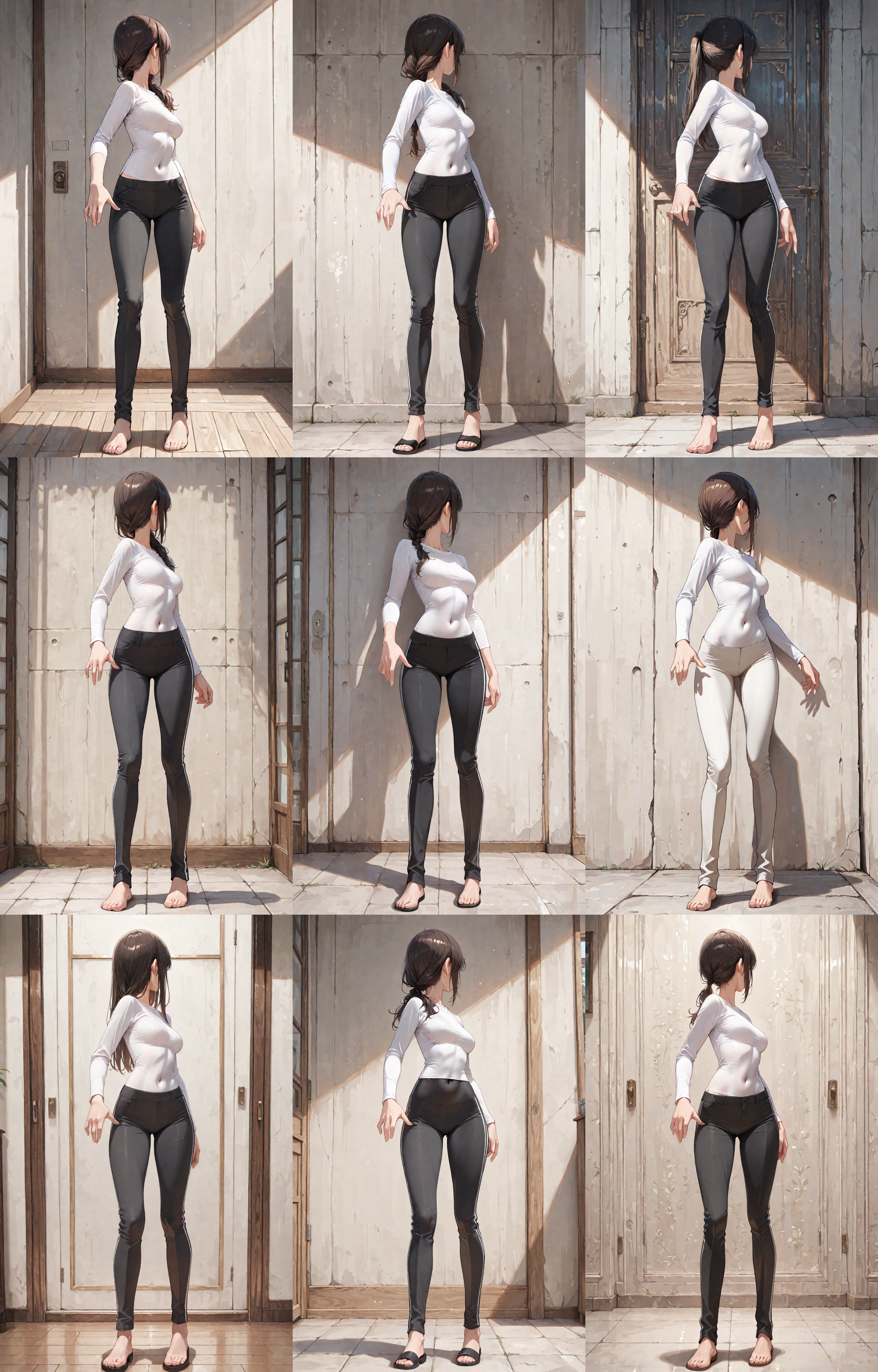 Nova Anime XL v16.0 - 振り向いているポーズを生成するプロンプト:画像11