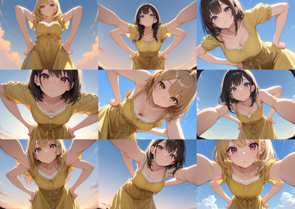 WAI-NSFW Illustrious v14.0 - 上からのぞき込まれているシーンを表現するプロンプト、画像生成結果:画像14
