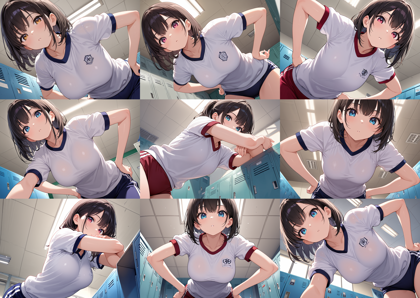 WAI-NSFW Illustrious v14.0 - 上からのぞき込まれているシーンを表現するプロンプト、画像生成結果:画像20