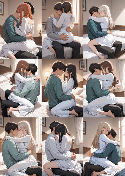 Nova Anime XL v15.0 - 馬乗りになっているシーンを表現するプロンプト、画像生成結果:画像9