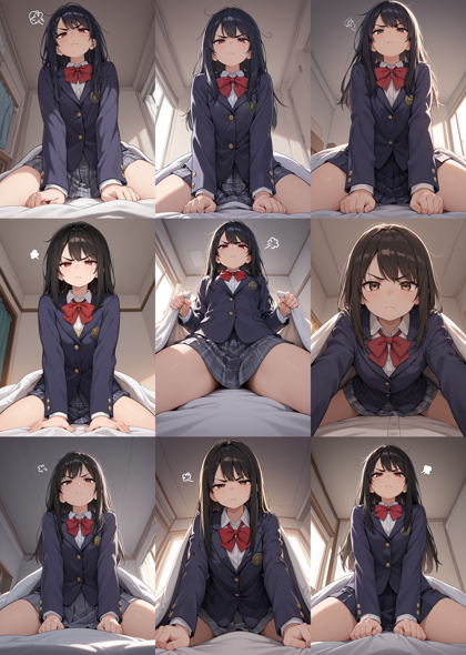 SteinIllustrious v16 - 馬乗りになっているシーンを表現するプロンプト、画像生成結果:画像7