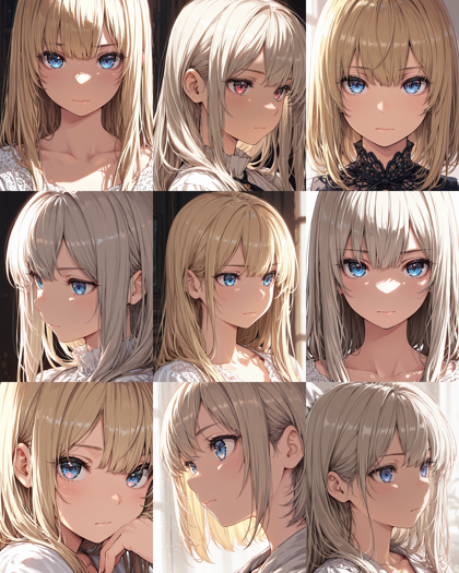 Hakushi Mix v1.41 - 開いた口、閉じた口を表現するプロンプト、画像生成結果:画像10