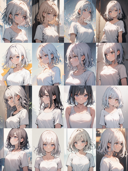 トップス (上半身の服) のネックライン、首周りのデザインのプロンプト:画像17