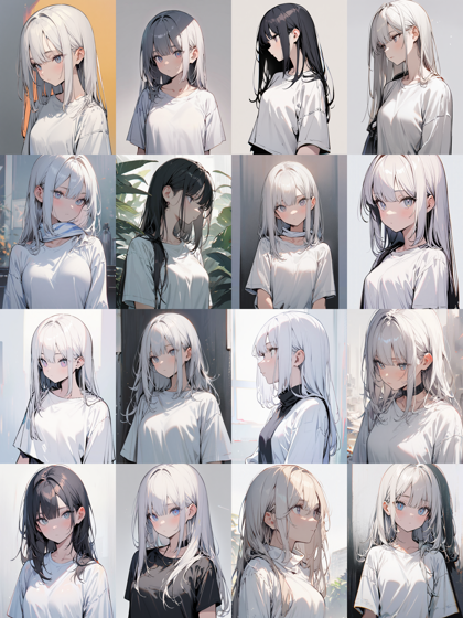 トップス (上半身の服) のネックライン、首周りのデザインのプロンプト:画像40