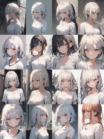 トップス (上半身の服) のネックライン、首周りのデザインのプロンプト:画像16
