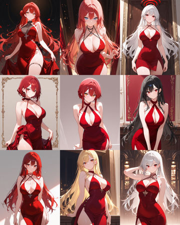 WAI-NSFW-Illustrious v15.0 - 首で上着を留める衣装、チョーカーで上着を留める衣装を表現するプロンプト、画像生成結果:画像1