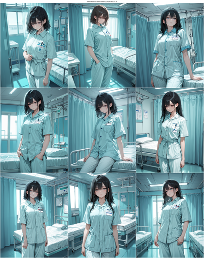 RAMTHRUST'S-NSFW-PINK-ALCHEMY-MIX v1.76 - ナース服、看護師のキャラクターを表現するプロンプト、画像生成結果:画像20