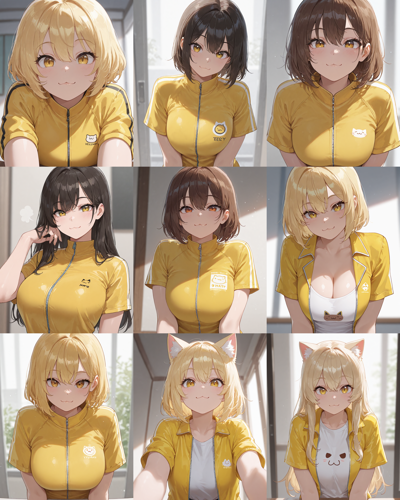 Prefect Illustrious v1.5 - ωの形をした口、猫口を表現するプロンプト:画像5