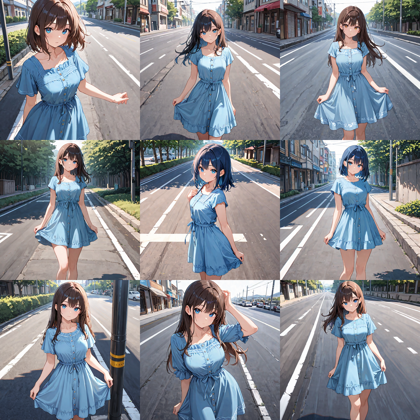 Nova Anime XL v11.0 - 俯瞰、上から見下ろした視点でキャラクターを表現するプロンプト、画像生成結果:画像13