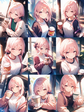 Animagine XL v4.0 opt - 紙コップのプロンプト:画像1