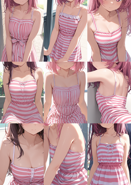 WAI-NSFW-Illustrious v14.0 - 顔を描画しない、顔の一部のみを描画する、体のみを生成するプロンプトと画像生成結果:画像11