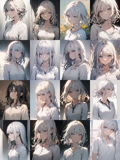 キャラクターの衣装の胸元が開かないようにするプロンプト:画像3