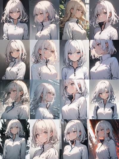 キャラクターの衣装の胸元が開かないようにするプロンプト:画像5