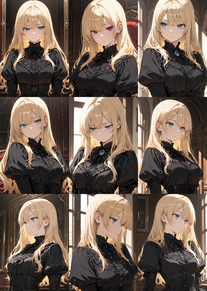 AlcAI - AnimeHaven awakening - v30 - 肩の部分が膨らんでいる袖を表現するプロンプト、画像生成結果:画像11