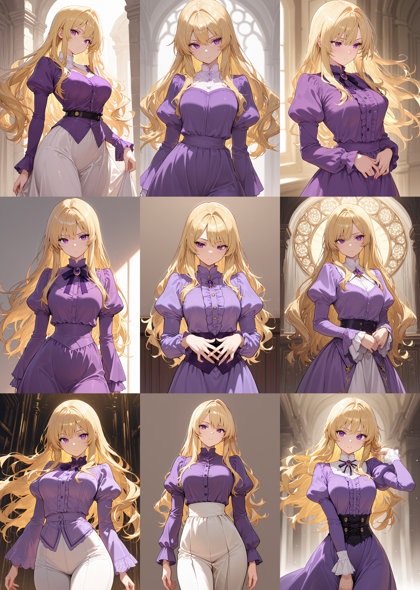 WAI-illustrious-SDXL v15.0 - 肩の部分が膨らんでいる袖を表現するプロンプト、画像生成結果:画像15