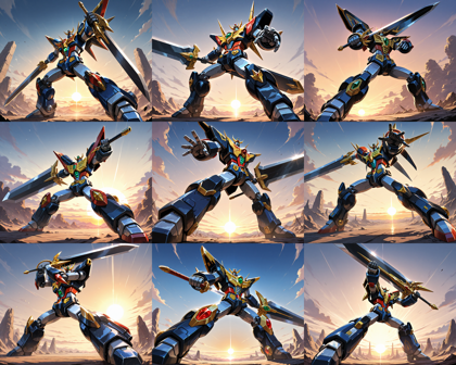 animemix v8.0 - ロボットがかっこよく立つシーンを表現するプロンプト、画像生成結果:画像15