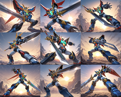 LizMix Version 20 - ロボットがかっこよく立つシーンを表現するプロンプト、画像生成結果:画像38