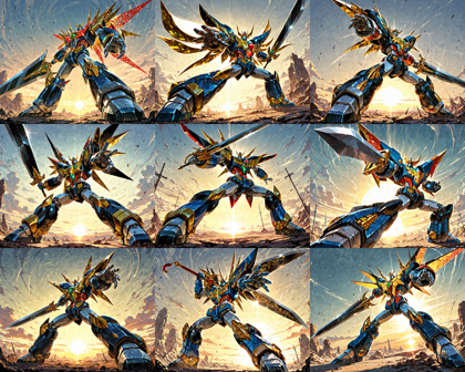 Nova Orange XL v12.0 - ロボットがかっこよく立つシーンを表現するプロンプト、画像生成結果:画像40