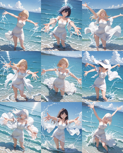 Hassaku XL v3.1 - スカートをまくり縛るシーンを表現するプロンプト、画像生成結果:画像9