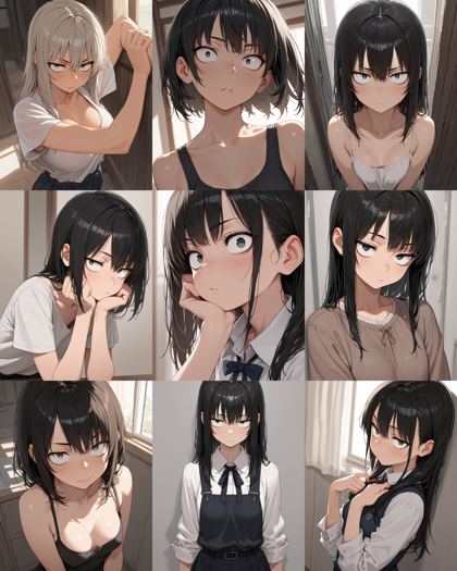 WAI-NSFW-illustrious-SDXL v14.0 - 瞳が小さく、つり目の目を表現するプロンプト:画像2