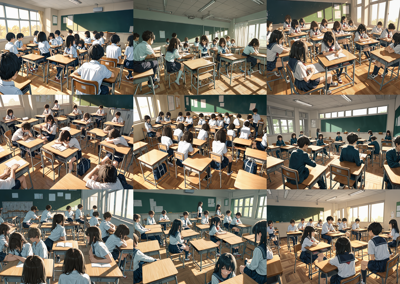 Plant Milk ModelSuite hemp II - 学校の教室を描画するプロンプト:画像6
