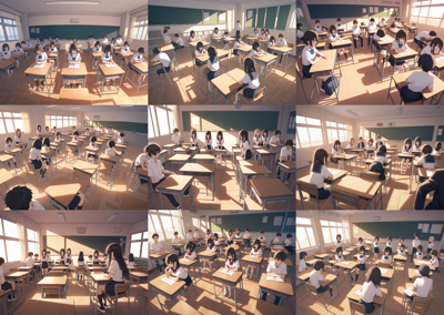 WAI-NSFW Branch Rouwei ePred v1.0 - 学校の教室を描画するプロンプト:画像5